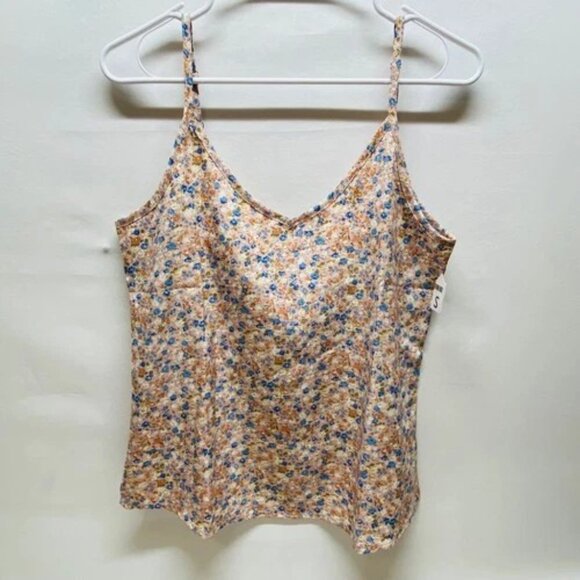 Boho Barn Cami Tank Top Women's Small Floral Lace Spaghetti Strap Western NWT - Picture 5 of 8
